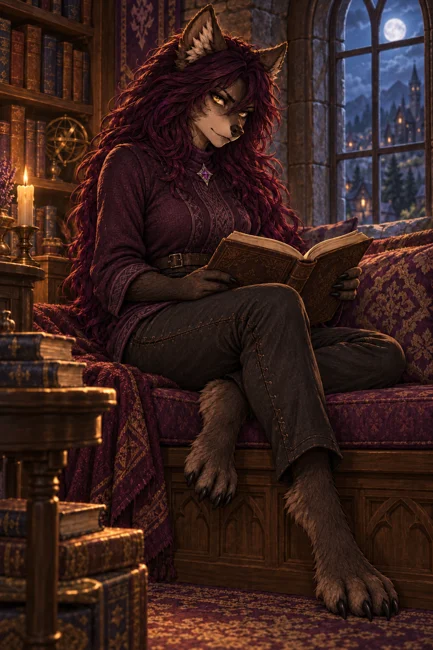Nirilia · Zwischen Büchern und Mondlicht