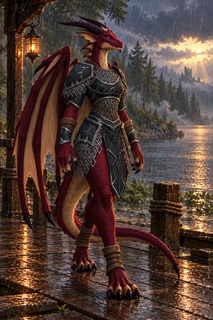 Arithel · Als Dracthyr am Seesteg